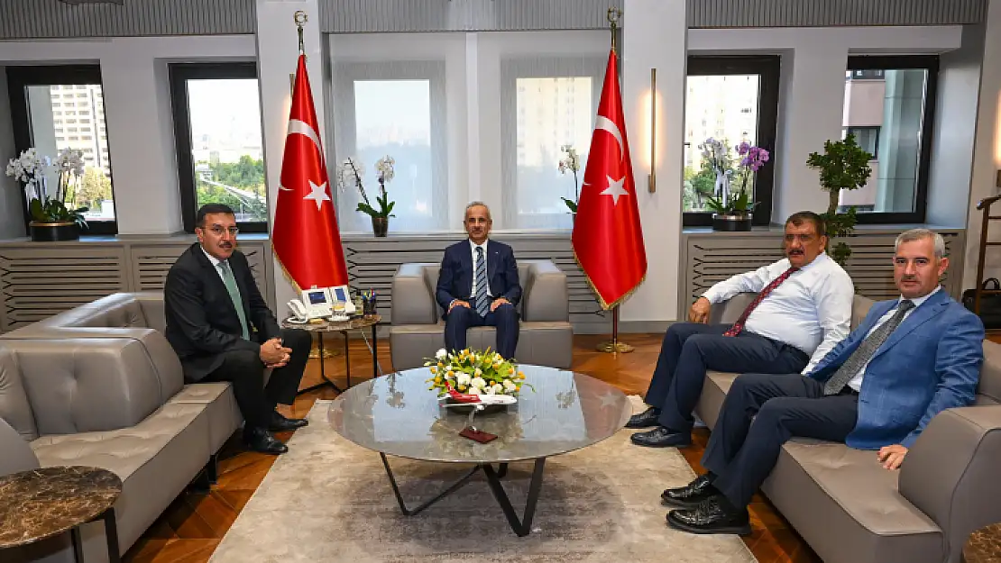 Tüfenkci, Ulaştırma Bakanımız ile verimli bir görüşmemiz oldu