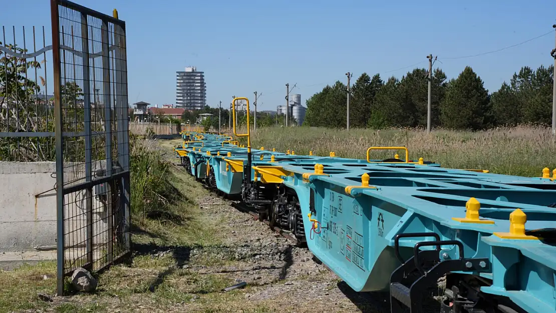 Türasaş Tarafından Üretilen 27 Adet Yük Vagonu TCDD Taşımacılık A.Ş.'Ye Teslim Edildi