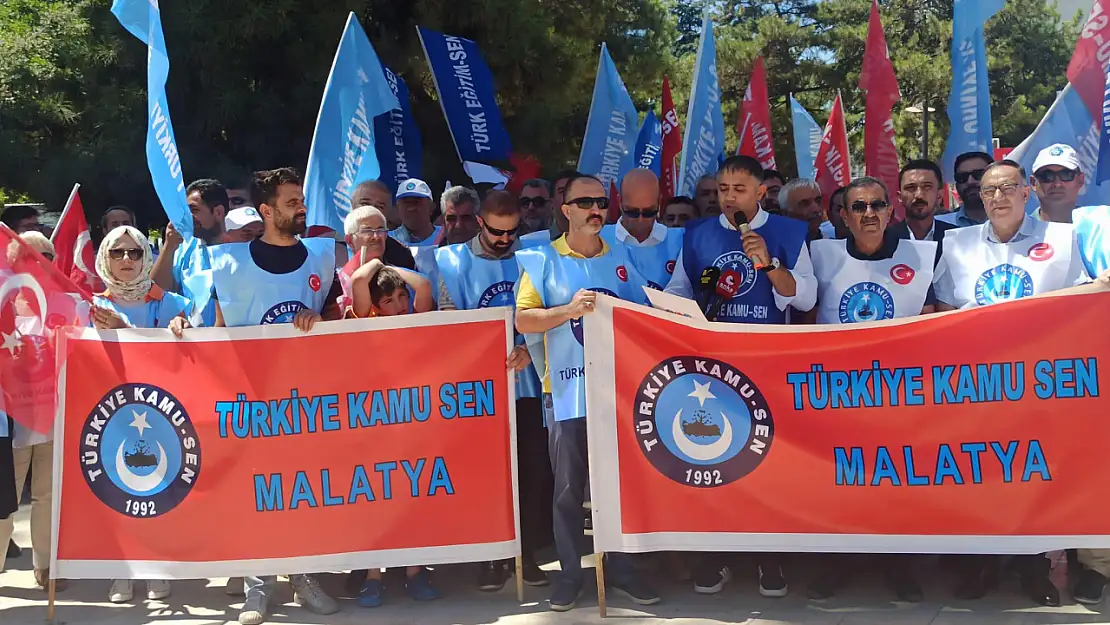 Türk Eğitim-Sen Malatya Şube Başkanı: Zam Teklifini Kabul Etmiyoruz, Eylem Süreci Başladı