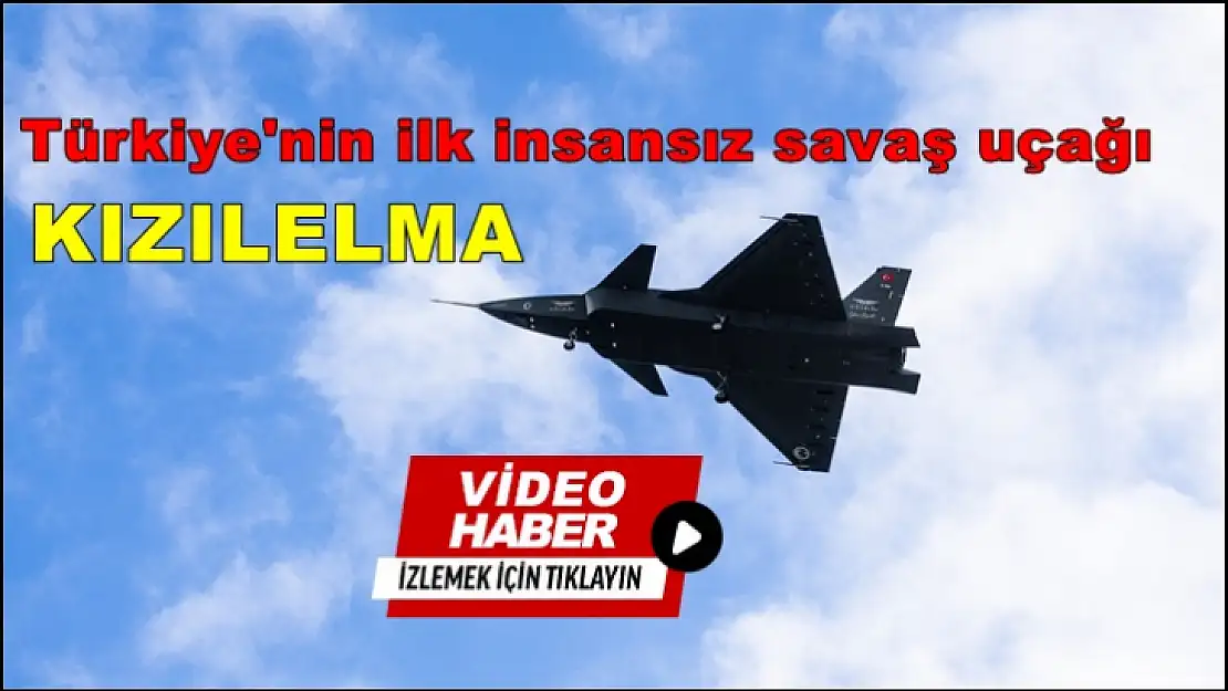 Türkiye'nin ilk insansız savaş uçağı Kızılelma ilk uçuşunu gerçekleştirdi