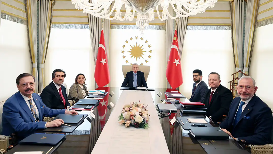 TVF Yönetim Kurulu Cumhurbaşkanı Erdoğan Başkanlığında toplandı