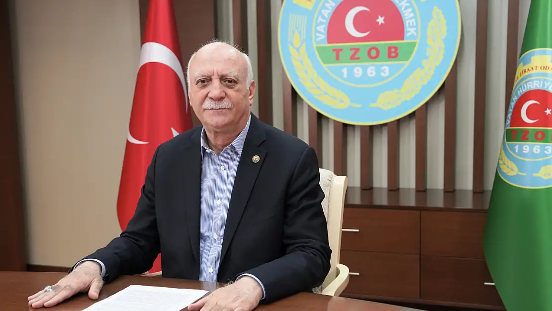 TZOB Başkanı Bayraktar: 'Su kaynaklarını korumak milli bir meseledir'