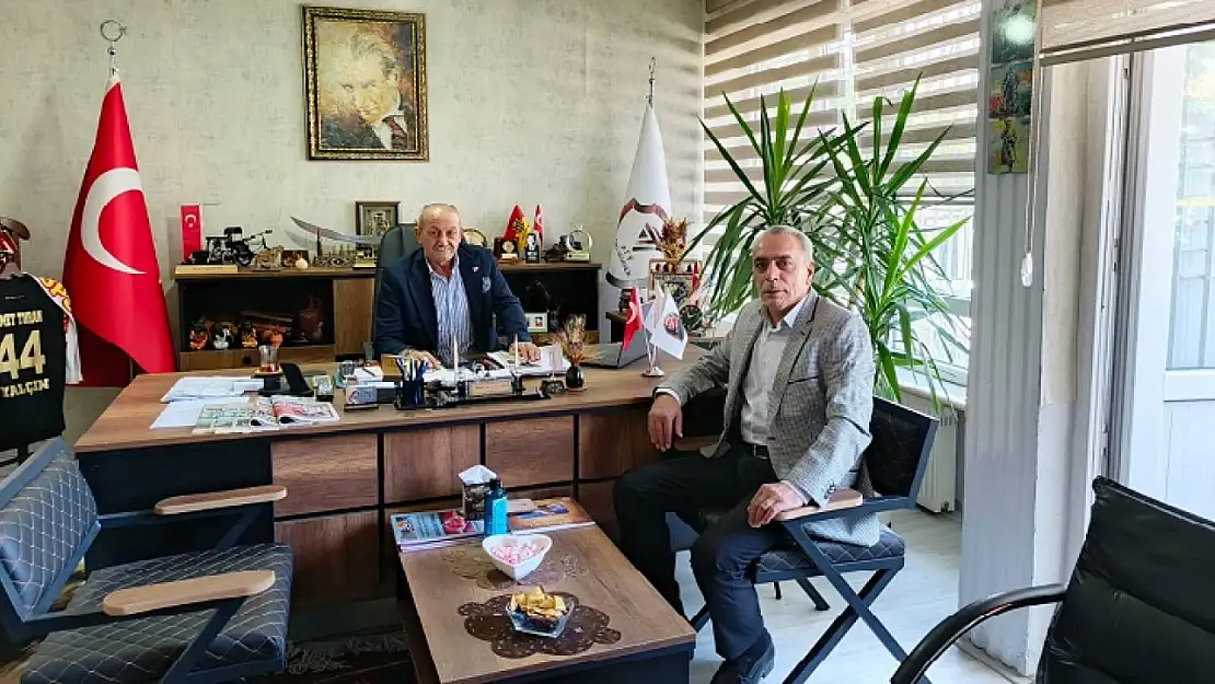 UDH Genel Başkanı Zafer, Yerli ve Milli Parti Malatya İl Başkanı Yalçın'ı ziyaret etti