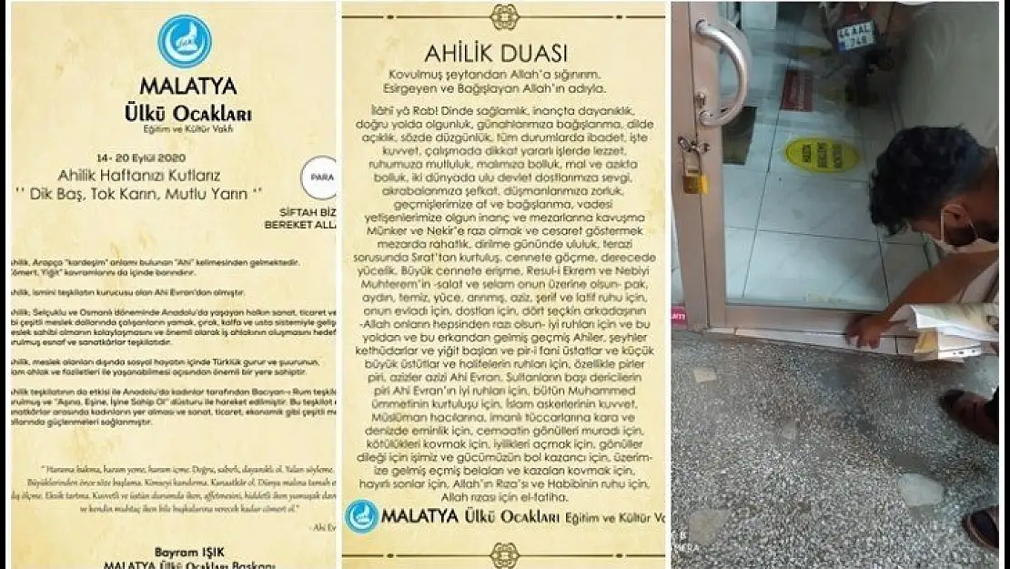 Ülkü Ocakları Esnaflara Siftah Parası dağıttı