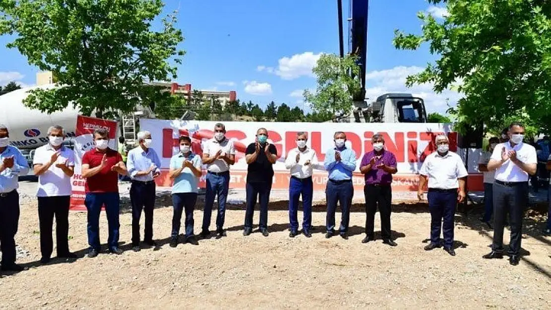 'Yeşiltepe Sosyal Tesisleri ve Halı Saha' projesinin temel atma töreni gerçekleşti