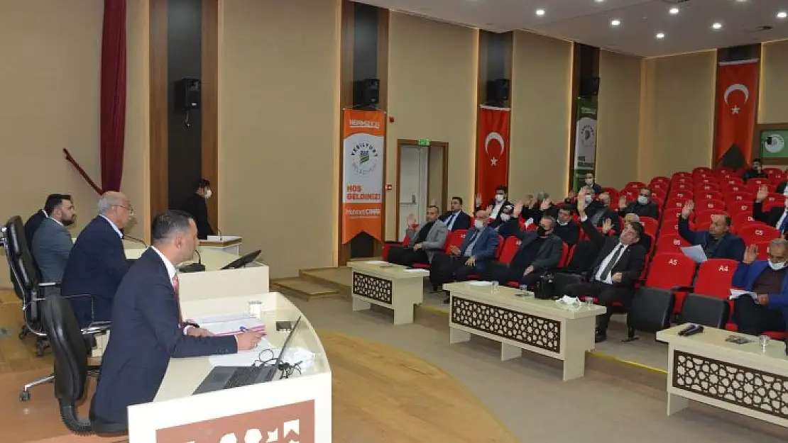 Yeşilyurt Belediye Meclisi 2021 Yılının Son Toplantısını Yaptı