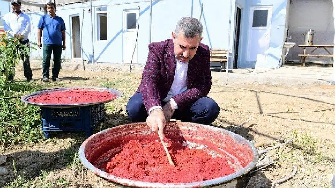 Yeşilyurt Belediyesi 15 Ayda 21 Bin 225 Kilo, Yerli Ürün Hasadı Yaptı