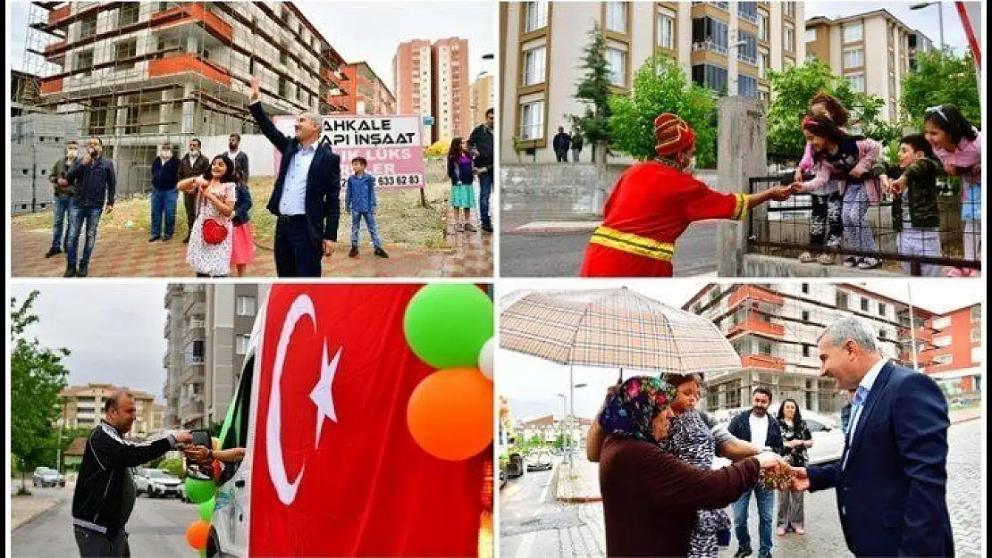 Yeşilyurt Belediyesi Bayram Coşkusunu Sokaklara Taşıdı