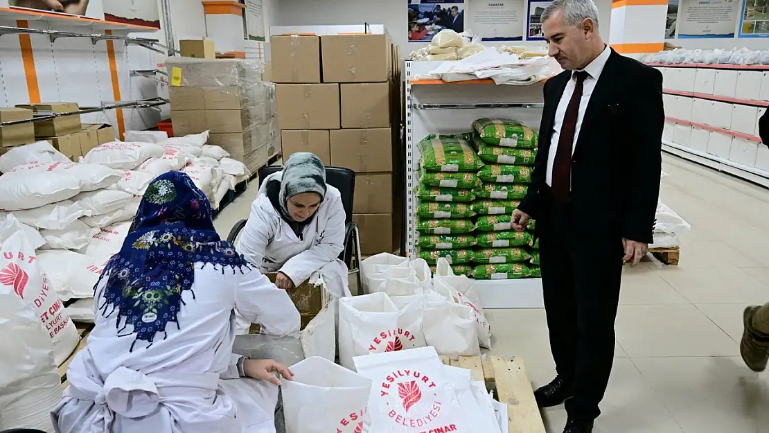 Yeşilyurt Belediyesi'nden Sosyal Yardımlaşmaya Örnek Gösterilecek Bir Hizmet Daha!