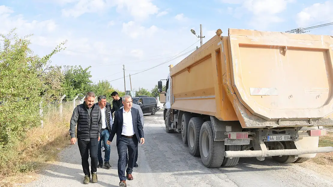 Yeşilyurt İlçesinin dört bir tarafında alternatif yol güzergâhları oluşturuluyor