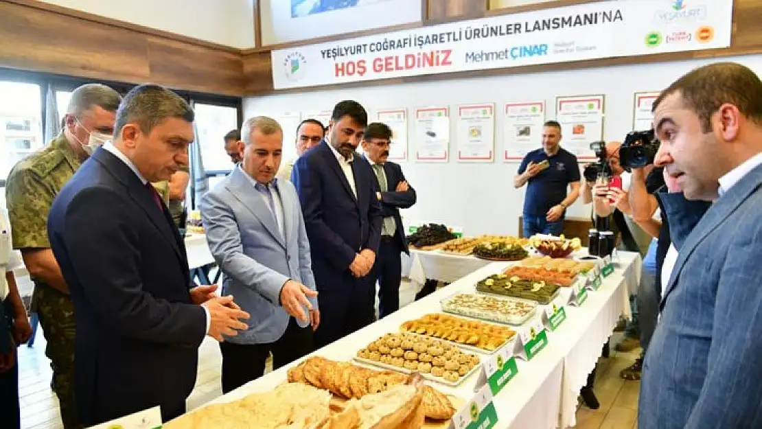 Yeşilyurt'un 11 farklı yöresel lezzetinin Coğrafi İşaret Tescil Tanıtım toplantısı yapıldı