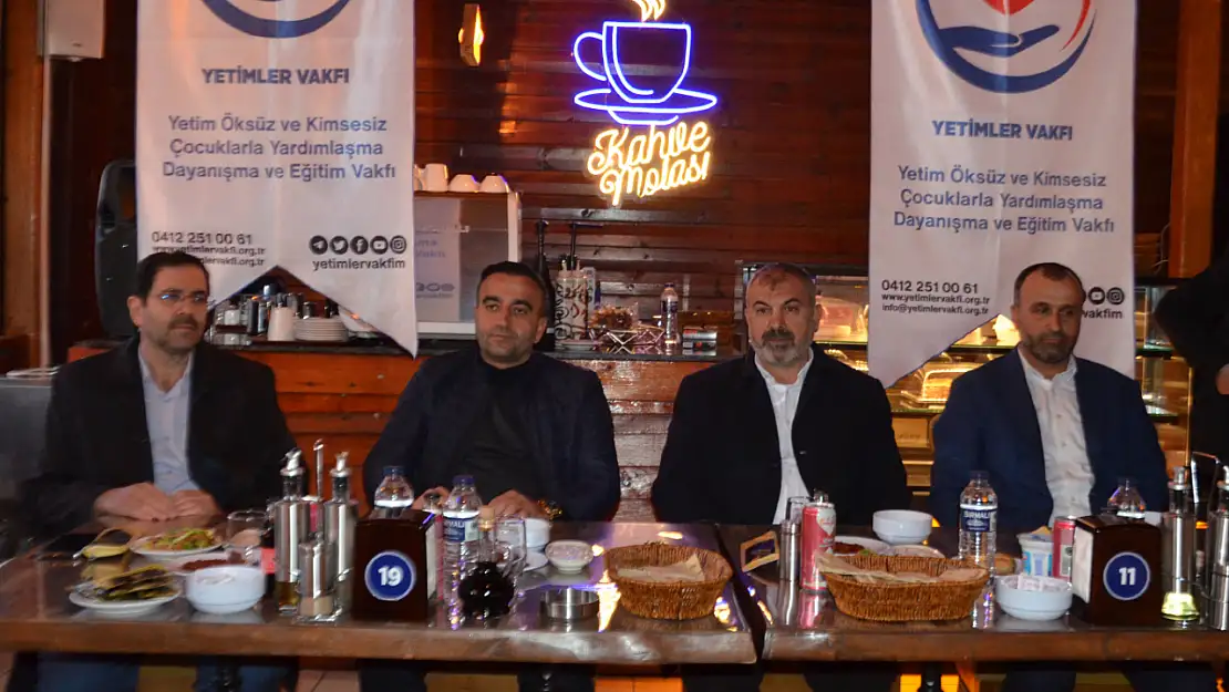 Yetimler Vakfı Malatya Temsilciliği yetim aileleri iftar programında ağırladı