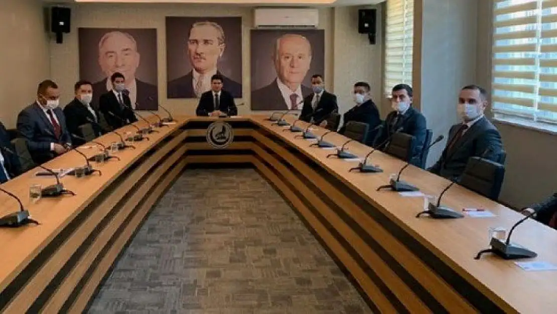 Yıldırım, Ocak Başkanları ile istişarede