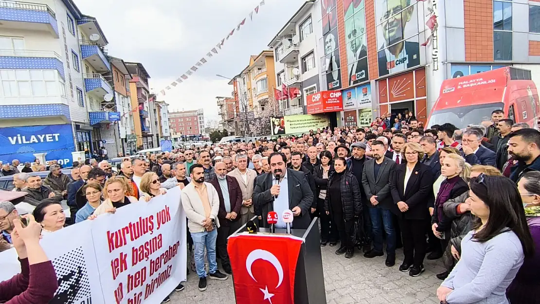 Yıldız: Ekrem İmamoğlu ve Cumhuriyet Halk Partisi, adalet ve demokrasi talep eden herkesin ortak sesi, ortak nefesidir, ortak iradesidir.