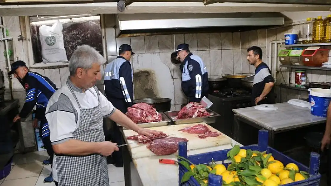 Zabıta Ekiplerinden Lokantalara Denetim