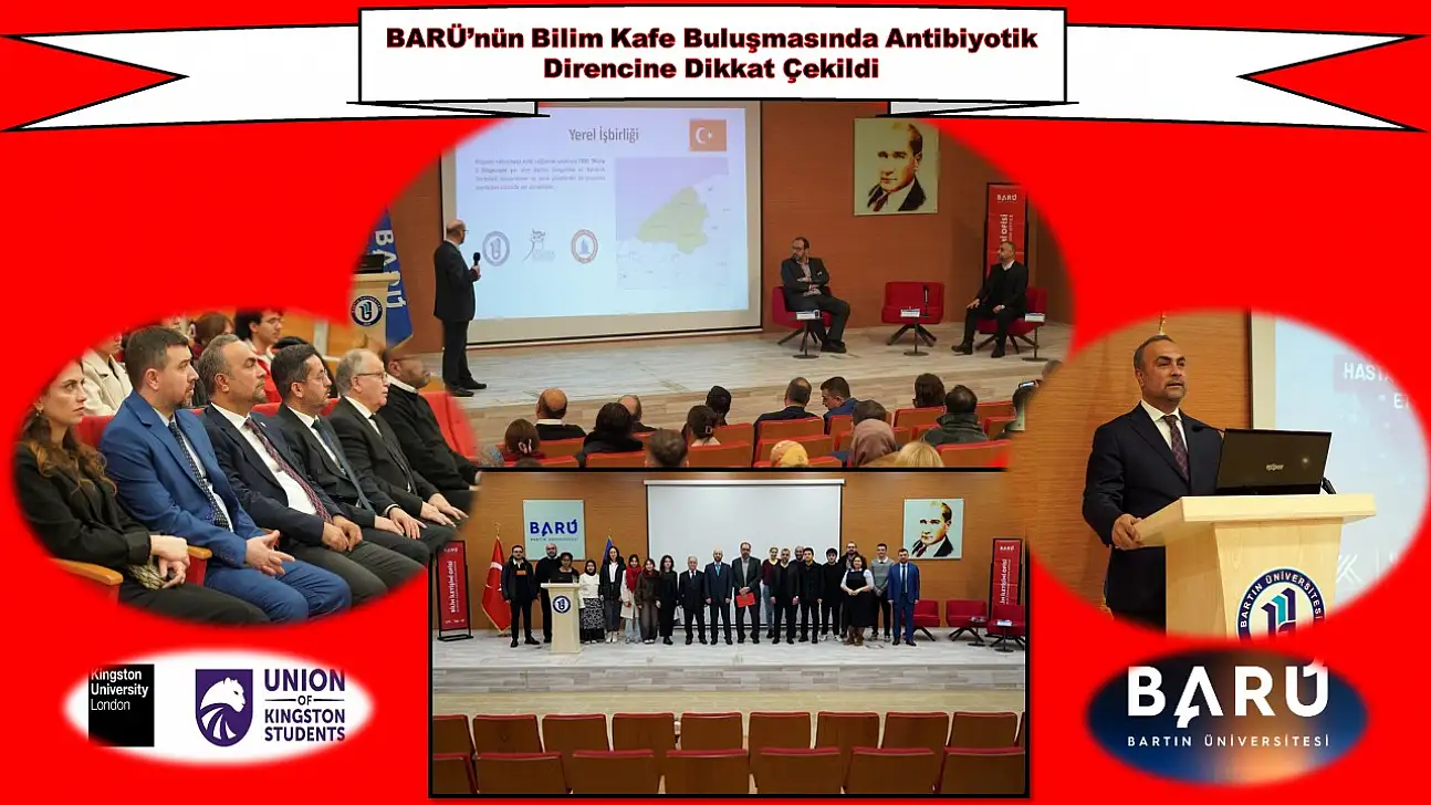 BARÜ'de Bilim Kafe'de Antibiyotik Direnci Masaya Yatırıldı