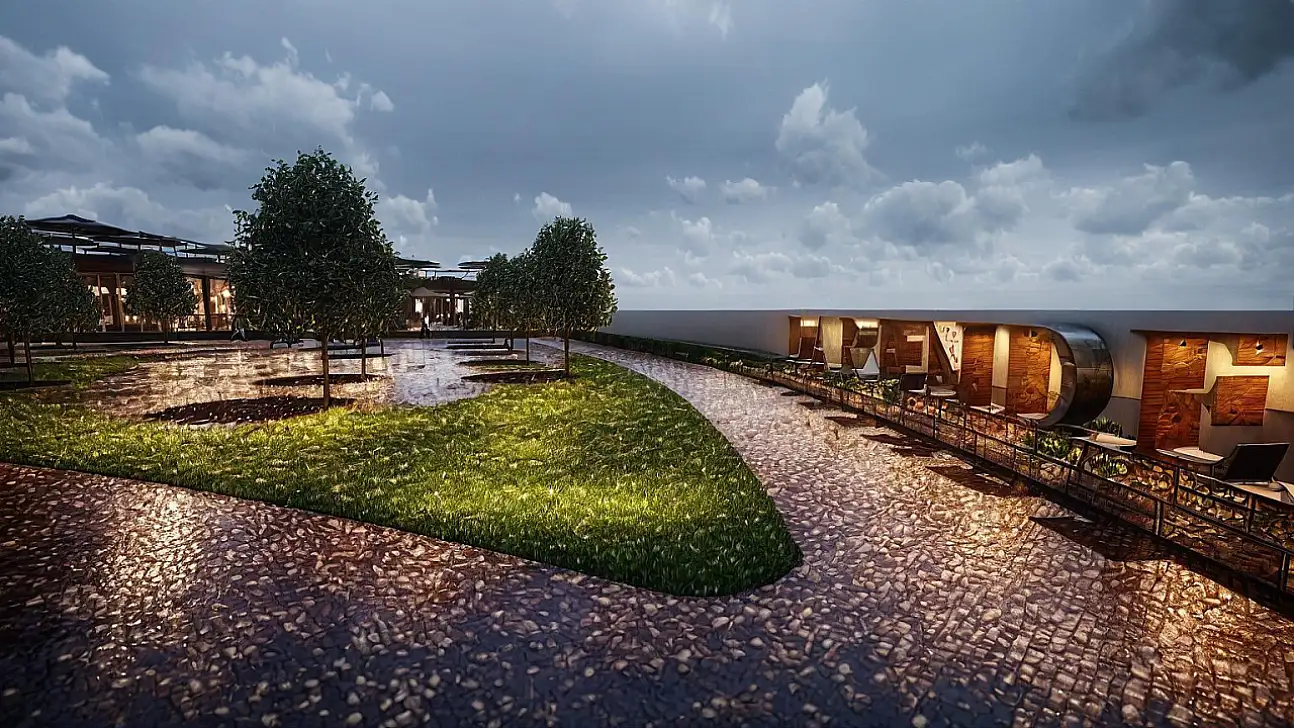 Darende'de 21 Dönümlük Millet Bahçesi Projesi Başladı