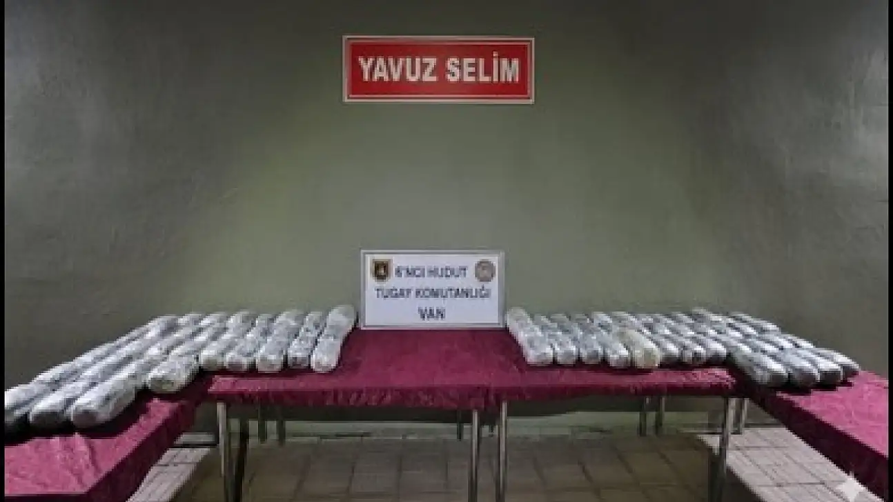 Hudut Birliklerinden Uyuşturucuya Geçit Yok: 102 Kilo Uyuşturucu Madde Ele Geçirildi