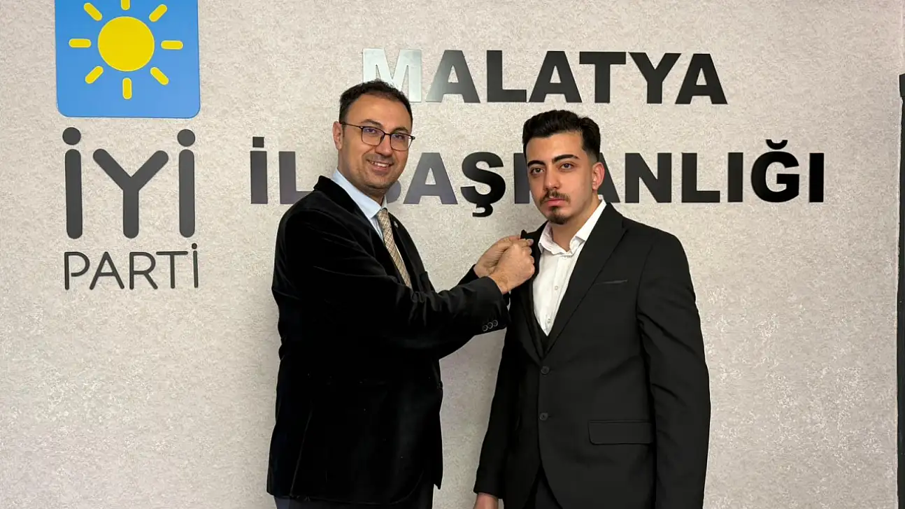 İYİ Parti Malatya'da Gençlik Kolları Başkanlığına Abdülkadir Türk Atandı