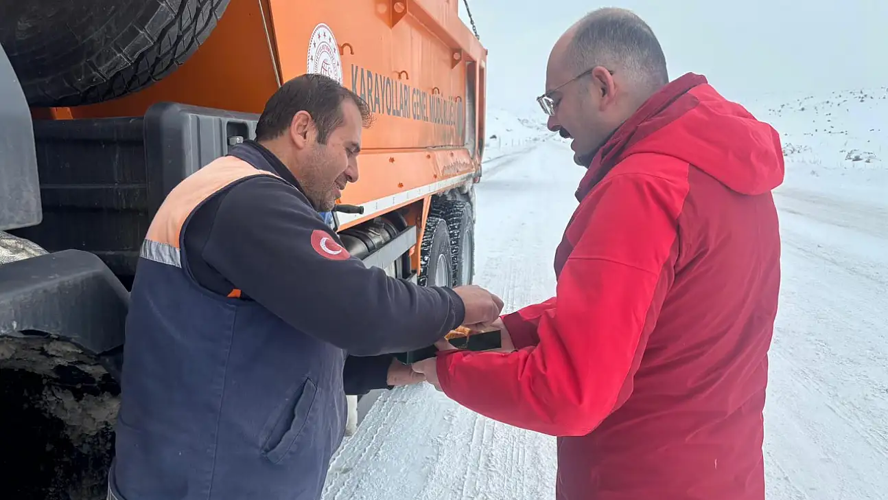 Kaymakam Sungur Karla Mücadele Çalışmalarını Yerinde İnceledi