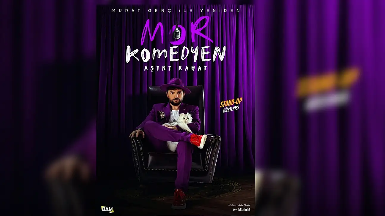 Malatya'da Kahkaha Dolu Bir Gece: Morkomedyen Stand-Up Gösterisi 16 Ekim'de!