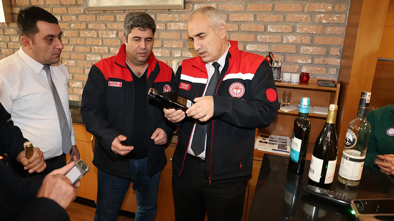 Malatya'da Yılbaşı Öncesi Alkollü İçki Denetimleri Sıklaştırıldı