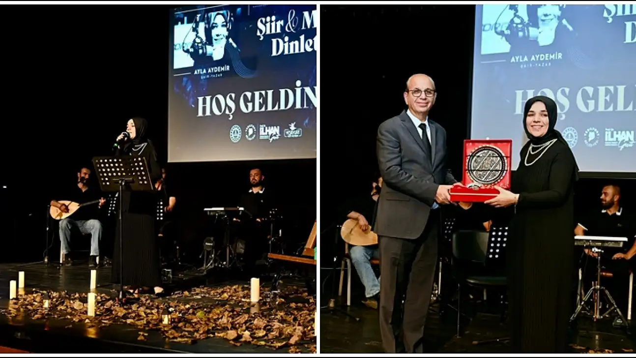 Yeşilyurt Kent Konseyi'nden Edebiyat ve Müziğin Buluştuğu Anlamlı Gece