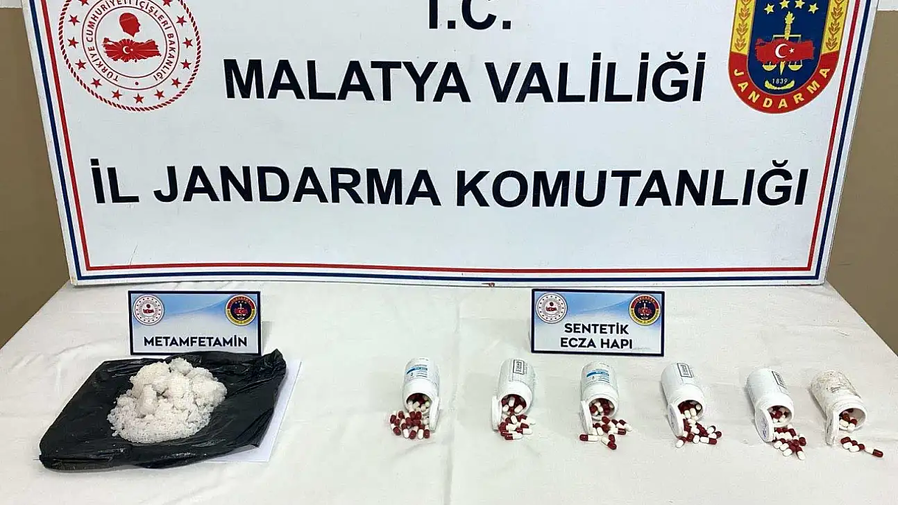 Yeşilyurt'ta Narkotik Operasyonu: Metamfetamin ve Sentetik Ecza Ele Geçirildi