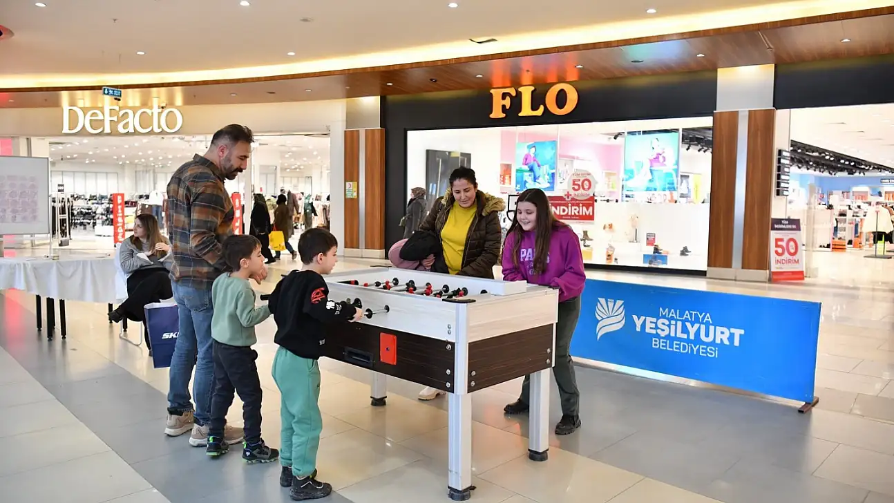 Yeşilyurt'ta Sömestr Coşkusu AVM'de Başladı