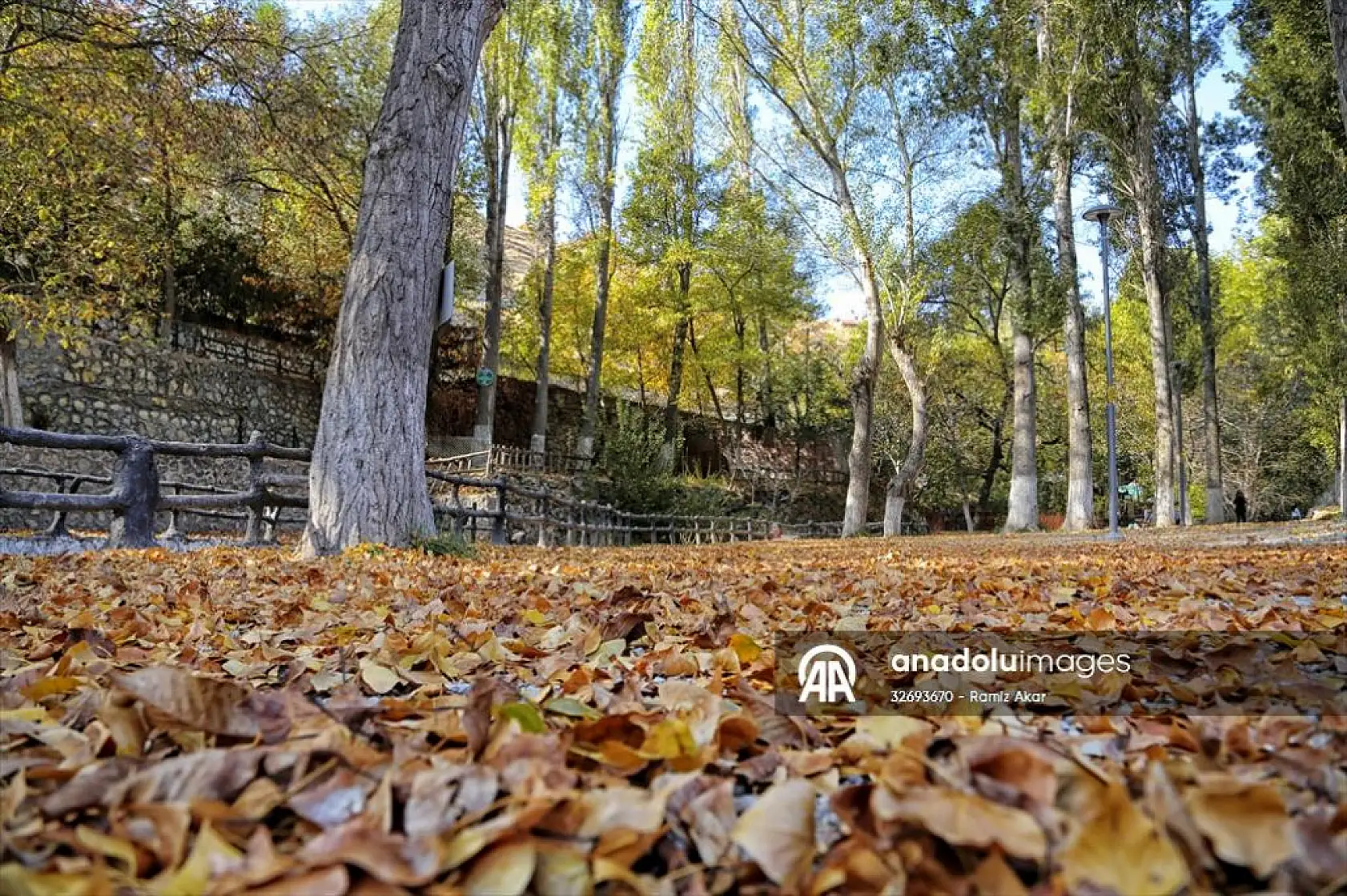 Malatya'da sonbahar renkleri hakim oldu