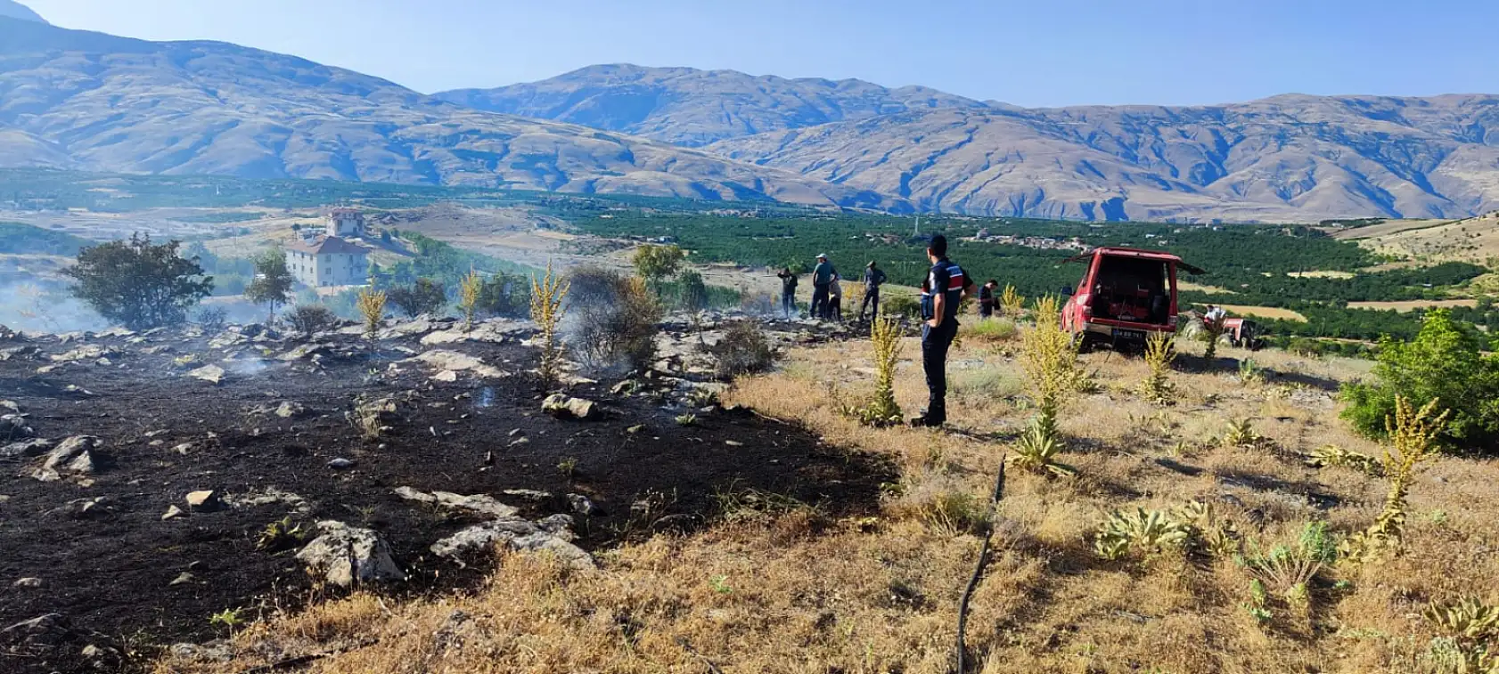 Malatya İtfaiyesinin yoğun temposu