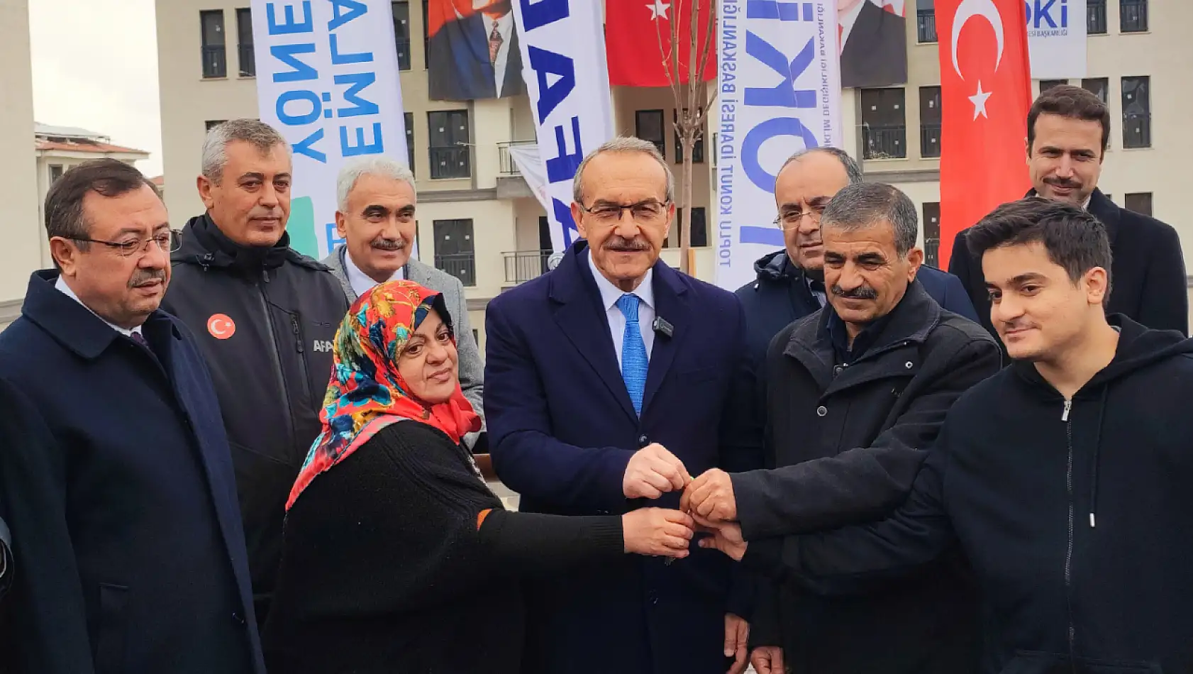 Malatya'da 902 Konut Teslim Edildi, 6. Etapta Anahtar Dağıtımı Başladı