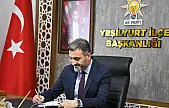 AK Parti Yeşilyurt İlçe Başkanı Ramazan Yaylacı'dan 19 Mayıs Mesajı: 'Gençliğimiz, Geleceğimizin Teminatıdır'