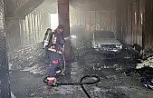 Akçadağ İlçesinde Depo Yangını