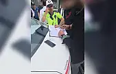 Ambulansa yol vermeyen düğün konvoyuna ceza yağdı
