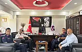 Başkan Cömertoğlu'ndan İlçe Jandarma Komutanı Mehmet Emin Onbüyük'e Teşekkür
