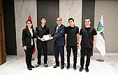 Başkan Geçit, öğrencilerin hazırladığı soruları cevaplandırdı