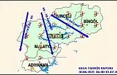 Bölgede Kuvvetli Rüzgar Uyarısı