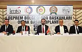Deprem Bölgesi Başkanlarından ortak bildiri: 'Yerinde Dönüşüm Başvuru Süresi Uzatılmalıdır'