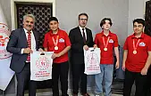 E-Tümen Takımını İl Müdürü Ebu Bekir KAYHAN Makamında Ağırladı
