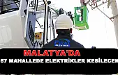 Fırat EDAŞ'tan Geniş Kapsamlı Bakım: 6 İlçede Elektrik Kesintisi Uygulanacak