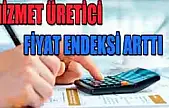 Hizmet Üretici Fiyat Endeksi arttı