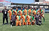 Malatya Büyükşehir Belediye Ampute Futbol Takımı Rakibini 14-2 mağlup etti