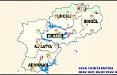 Malatya ve İlçeleri Bugün Kavrulacak