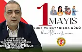 MGTC Başkanı Mehmet Aydın'dan 1 Mayıs Mesajı: 'Emek En Yüce Değerdir'