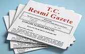 Resmi Gazete'de bugün