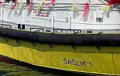 Sağlık botu battı: Bir ölü