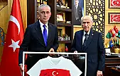 TFF Başkanı Hacıosmanoğlu, MHP Genel Başkanı Bahçeli'yi Ziyaret Etti