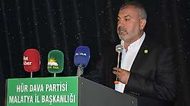 HÜDA PAR Genel Başkan Yardımcısı Demir'den Malatya Kongresinde 'kardeşlik' vurgusu