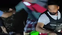 Murat Nehri'nde mahsur kalan 5 kişi kurtarıldı